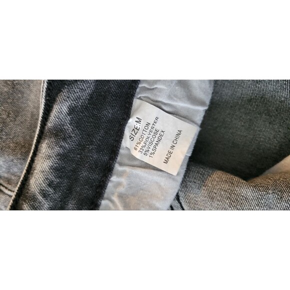 Ripped Baggy Jeans Vintage High Waisted Distressed Boyfriend Jeans Sz M - Picture 4 of 4